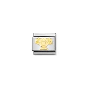 NEW NOMINATION unisex baby links bracelet in girl
